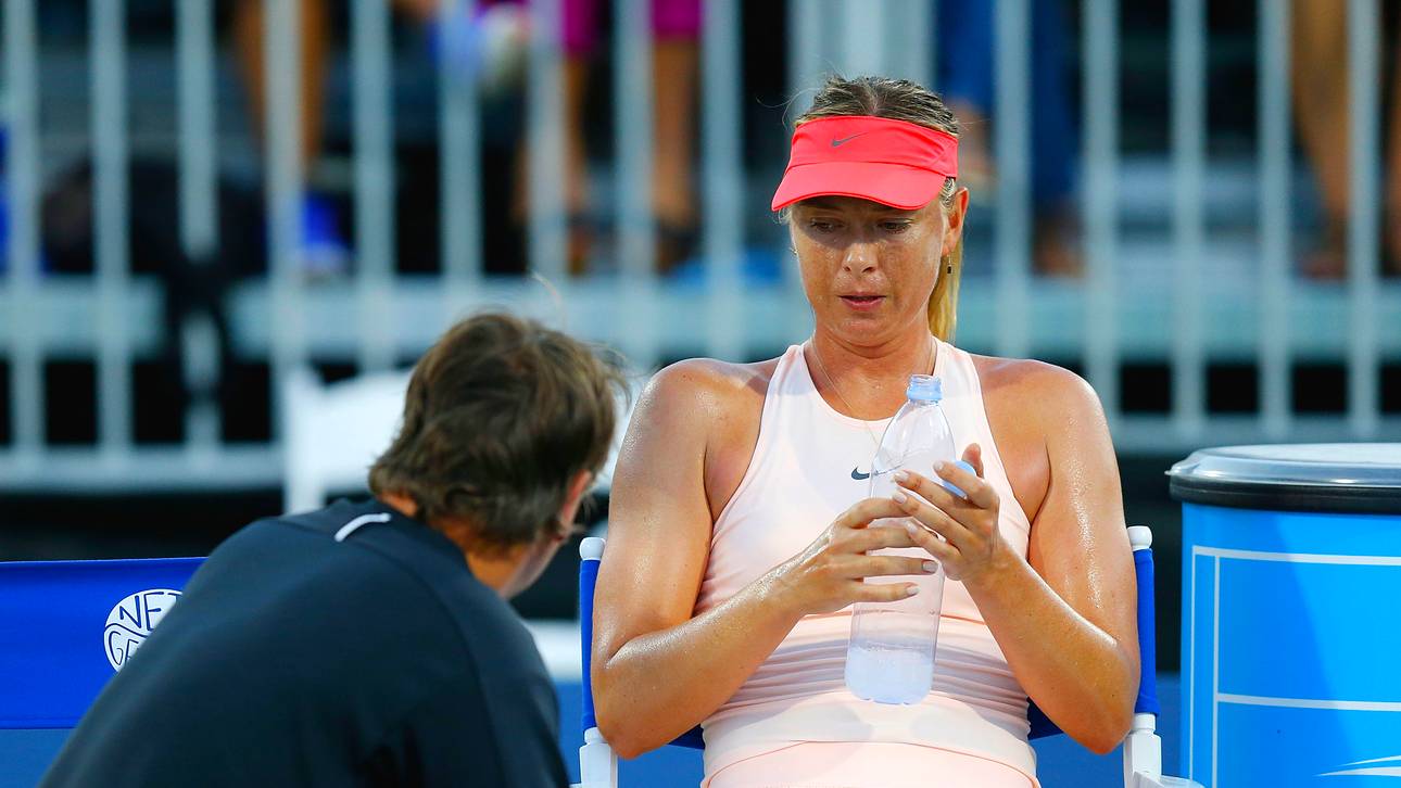 Scharapowa muss erneut absagen