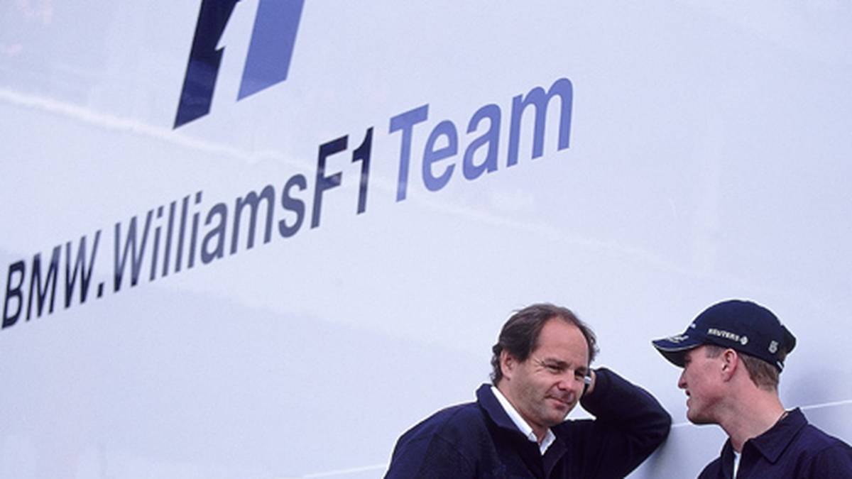 BMW, seinen alten Arbeitgeber aus Tourenwagenzeiten, führt Berger (hier mit Ralf Schumacher) als Partner von Williams zurück in die Formel 1