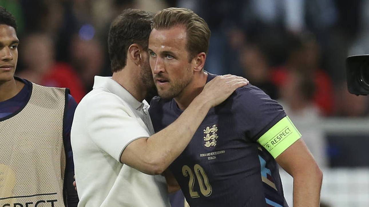 Harry Kane (r.) erzielte gegen Bosnien einen Treffer