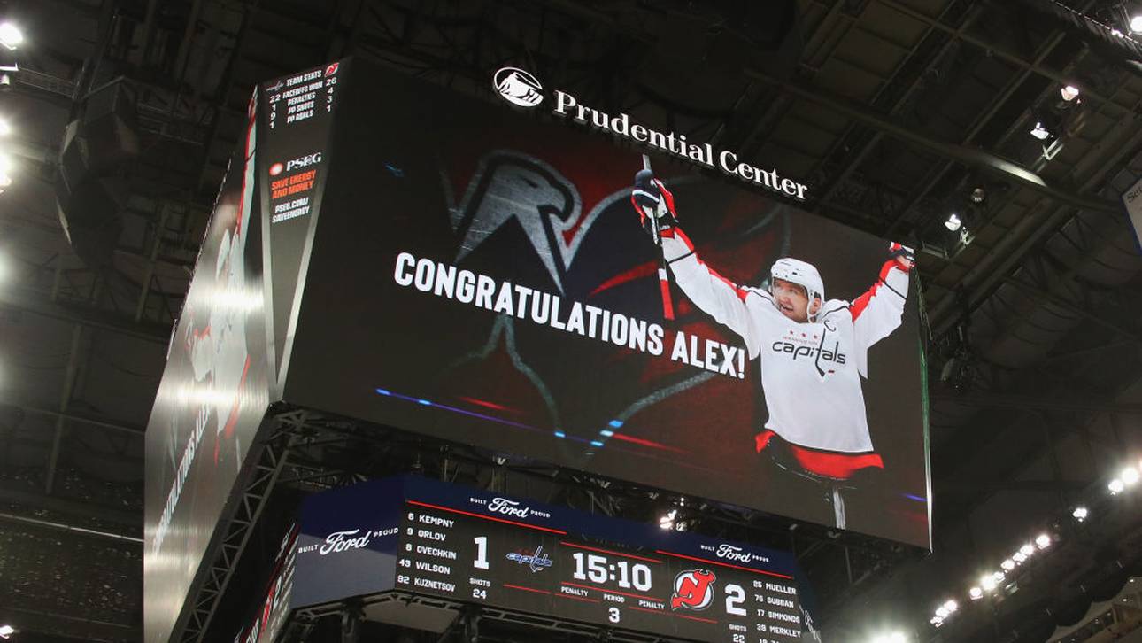 Superstar Ovechkin mit Meilenstein