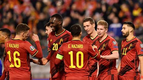 Die belgische Nationalmannschaft wird vor der EM geimpft