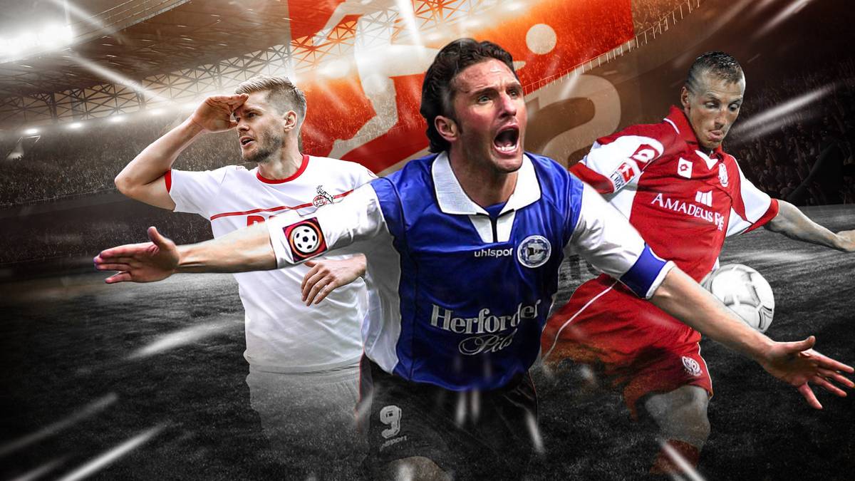 SPORT1 zeigt die Top10 der ewigen Torjägerliste der 2. Bundesliga