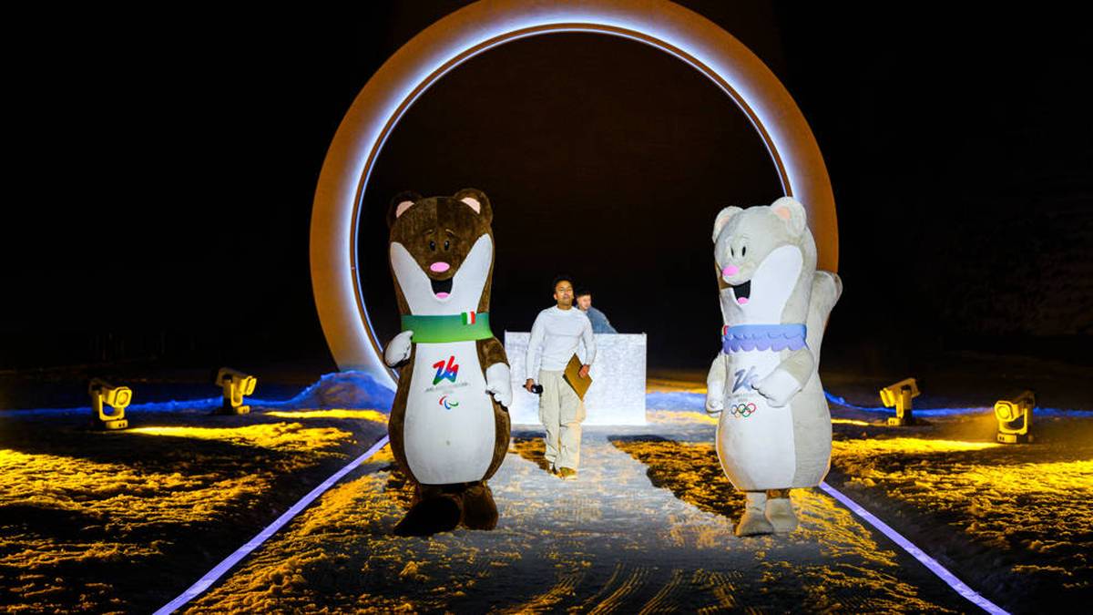 Die Maskottchen der Olympischen Winterspiele