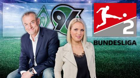 Ruth Hofmann und Markus Höhner präsentieren die 2. Bundesliga auf SPORT1