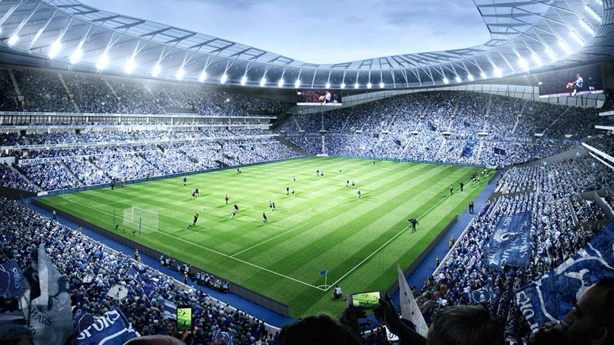 So sieht das neue Stadion dann aus, wenn es denn fertig ist. Das hier ist erst einmal nur ein Modell