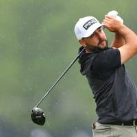 Golfprofi Stephan Jäger verbesserte sich am Samstag bei der PGA Championship vor der Schlussrunde auf den zehnten Platz.