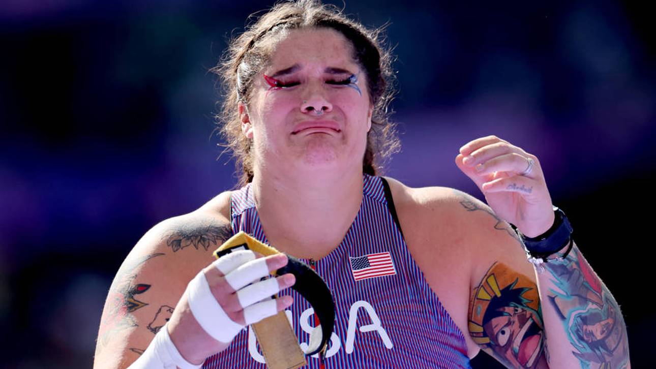 Drama um US-Kugelstoẞgigantin