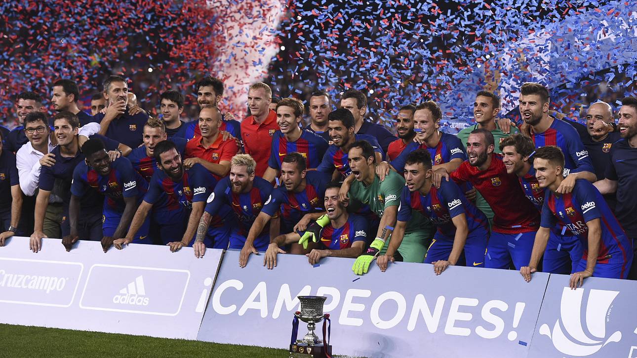 Barca gewinnt spanischen Supercup