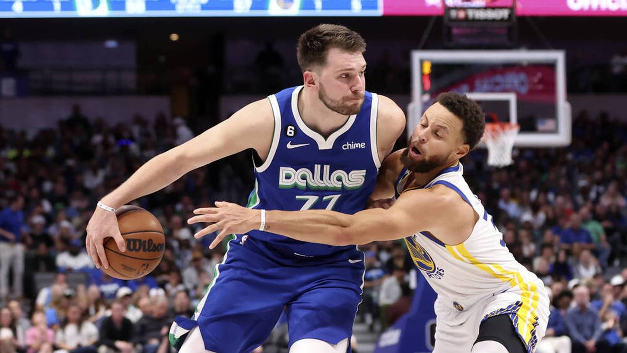 Doncic macht Curry nass