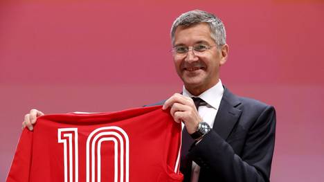 Herbert Hainer löste Uli Hoeneß als Präsident des FC Bayern ab