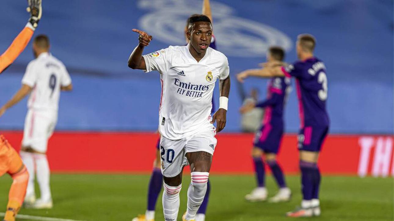 Vinicius erlöst Real gegen Valladolid
