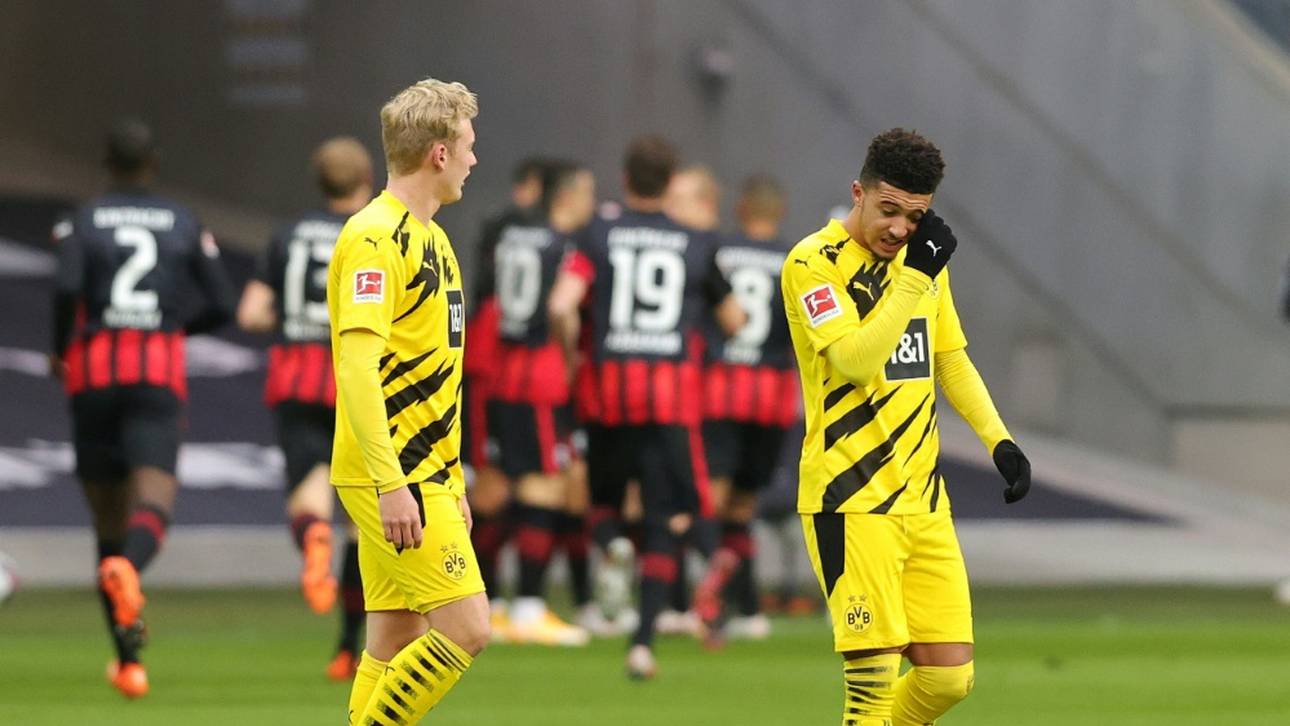 1:1 in Frankfurt: Dortmund stolpert erneut im Titelrennen