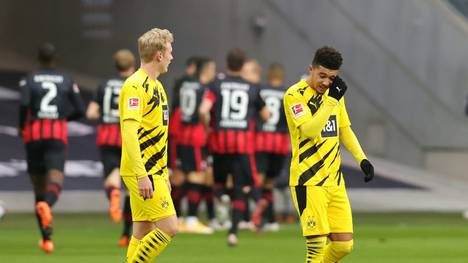 Borussia Dortmund spielt Unentschieden in Frankfurt 