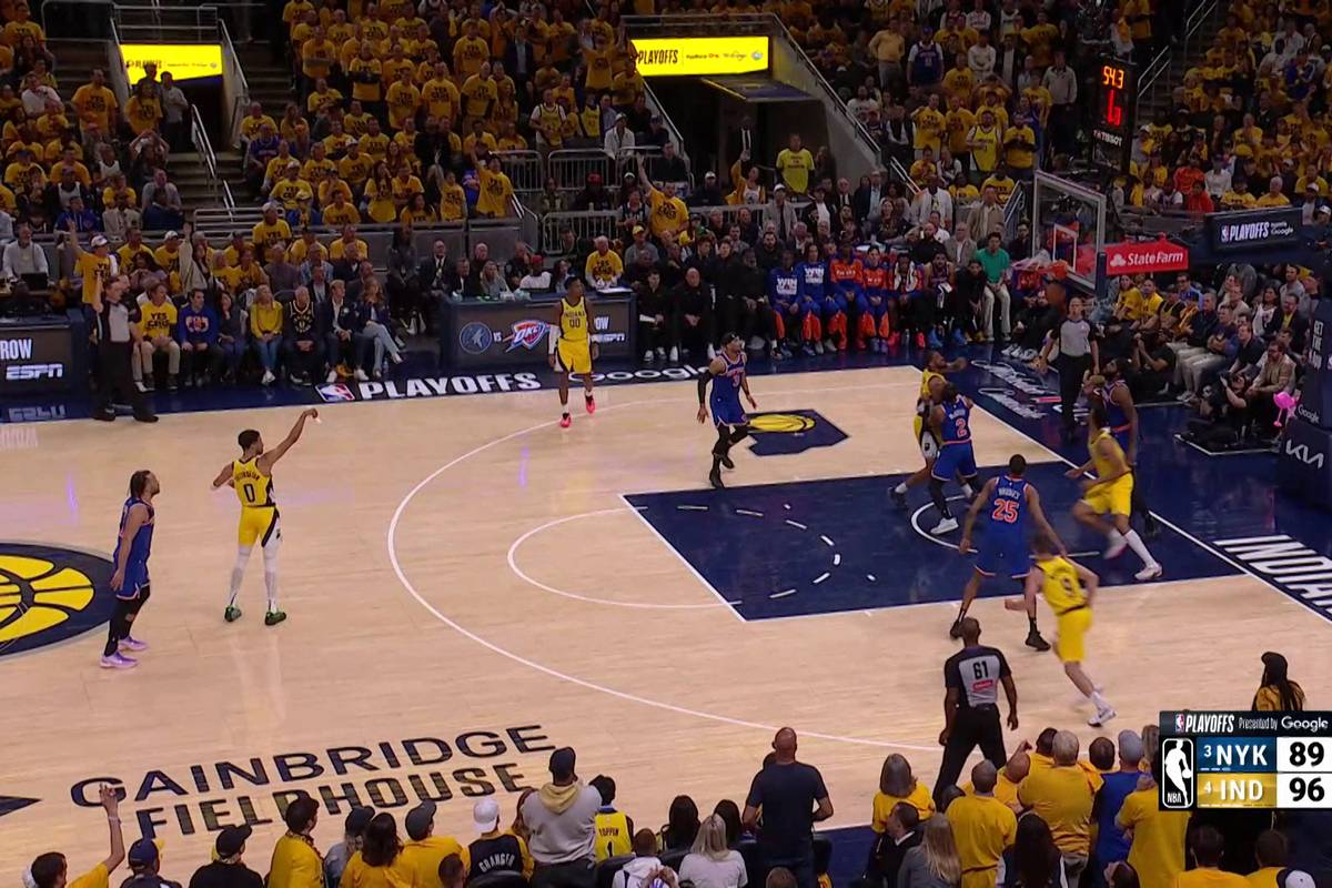 Die New York Knicks stehen in den Eastern Conference Finals der NBA mit dem Rücken zur Wand. Tyrese Haliburtons makelloses Triple-Double führt die Indiana Pacers ganz dicht an die Finals heran.