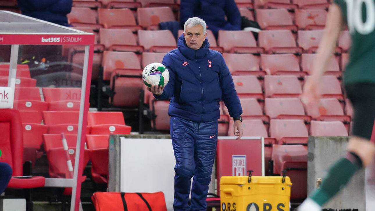 José Mourinho blieb titellos mit den Spurs