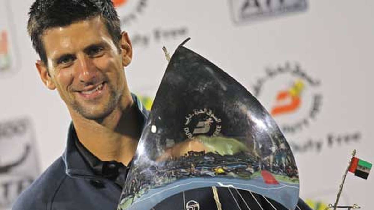 Nach dem Erfolg bei den Australian Open 2011 und einer bereits zweistelligen Siegesserie gewinnt Djokovic im selben Jahr auch das ATP-Turnier in Dubai