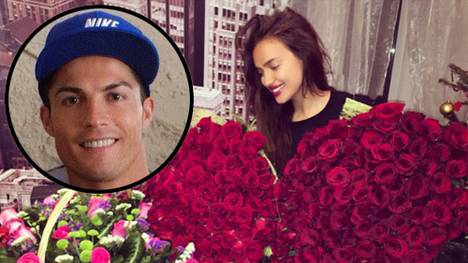 Hat Cristiano Ronaldo seiner Irina ein Lächeln ins Gesicht gezaubert?