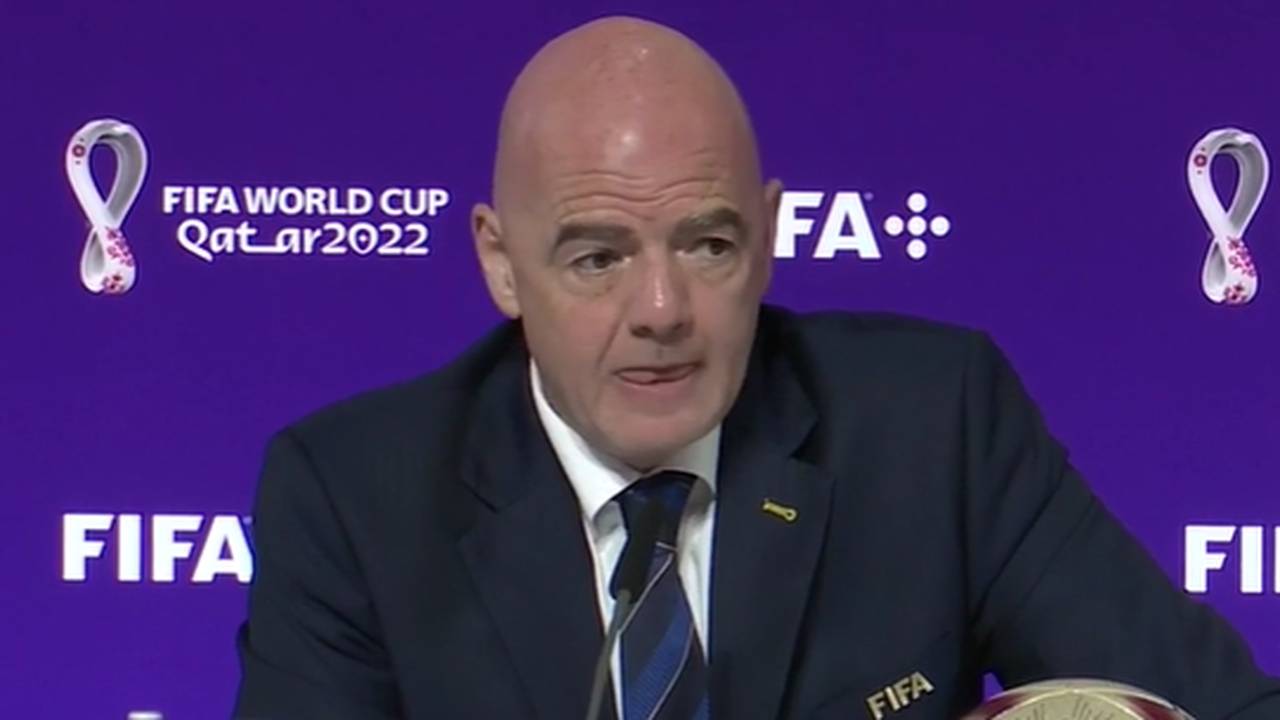 WM Katar 2022: Gianni Infantino verkündet den nächsten FIFA-Hammer