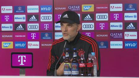 Bayern-Trainer Thomas Tuchel zeigte auf der Pressekonferenz kurz vor dem Topspiel gegen Leipzig einmal mehr, wie gut er französisch sprechen kann.