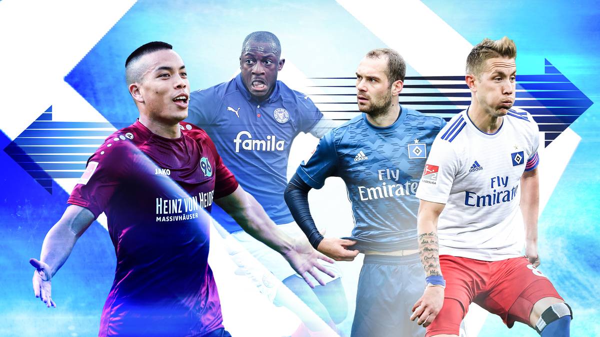 SPORT1 zeigt, welche Spieler den Verein verlassen (könnten), wer als Verstärkung kommt und wer dem HSV noch weiterhelfen könnte