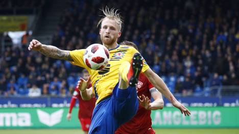 Philipp Hofmann gelang mit Eintracht Braunschweig ein wichtiger Punktgewinn