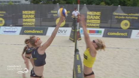 Sarah Schulz und Svenja Müller gelten als großen Hoffnungen des Deutschen Beachvolleyballs. Gegen Bieneck/Hoffmann erreichen sie einen Karriere-Meilenstein.