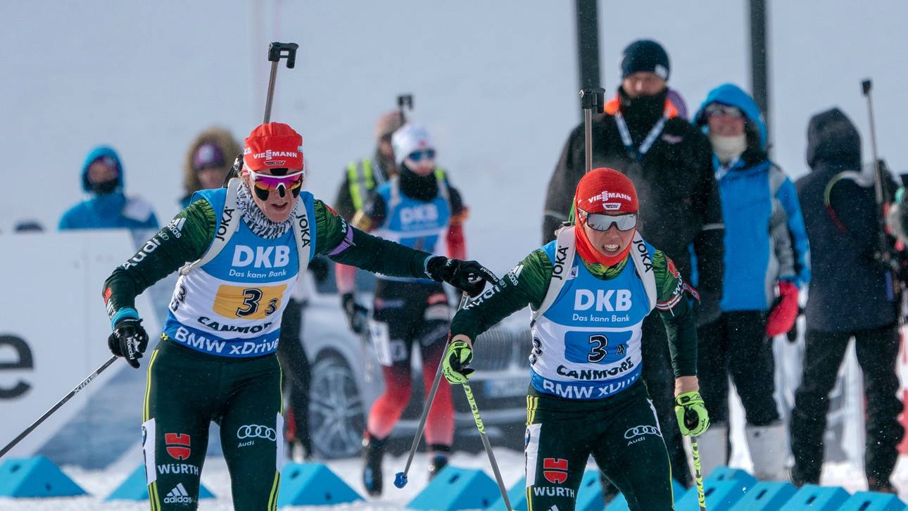 Bei – 19 Grad: Damen-Staffel siegt