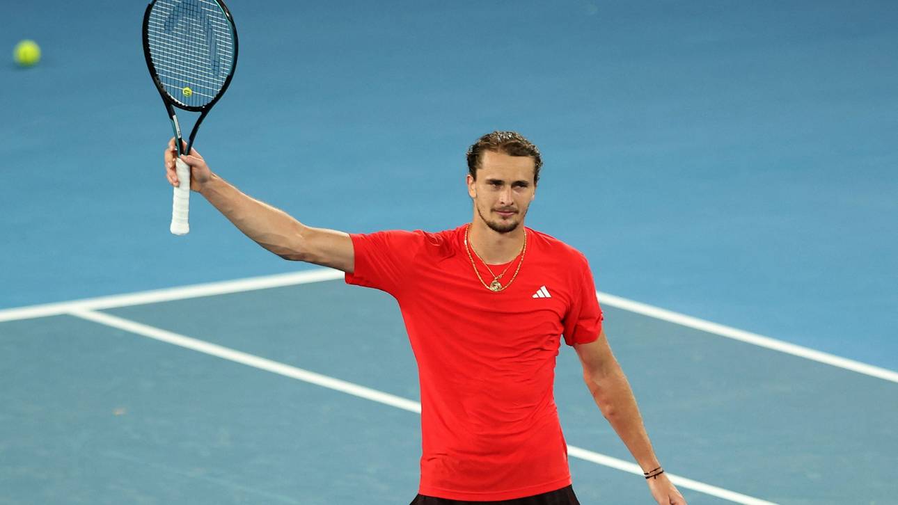 Zverev wieder in der Night-Session