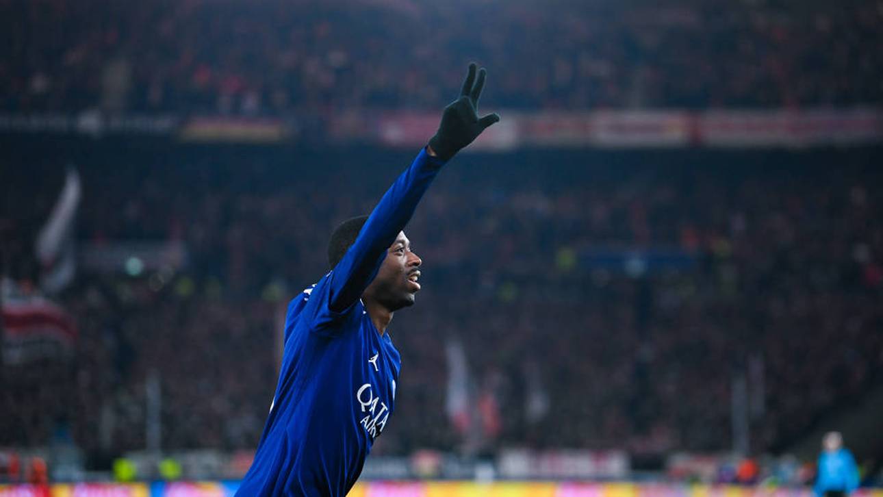 Ousmane Dembélé spielt bei Paris Saint-Germain
