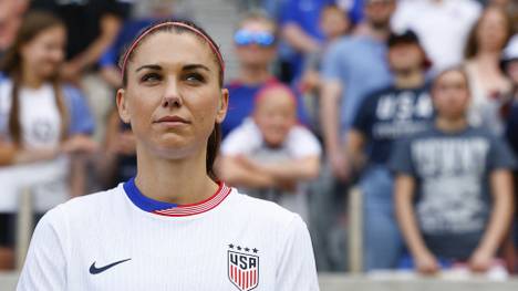 In der Zuschauerrolle: Alex Morgan