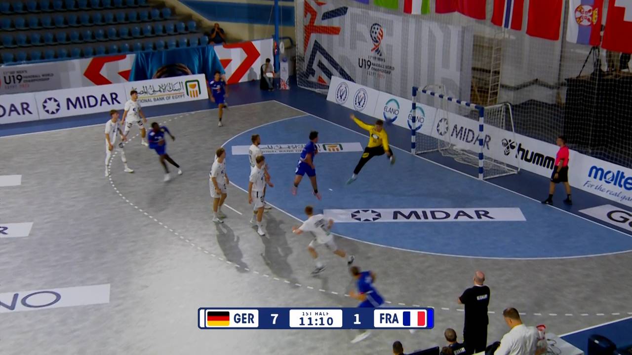 Wie im Rausch! Deutschland brilliert auch gegen Frankreich | U19 Handball-WM