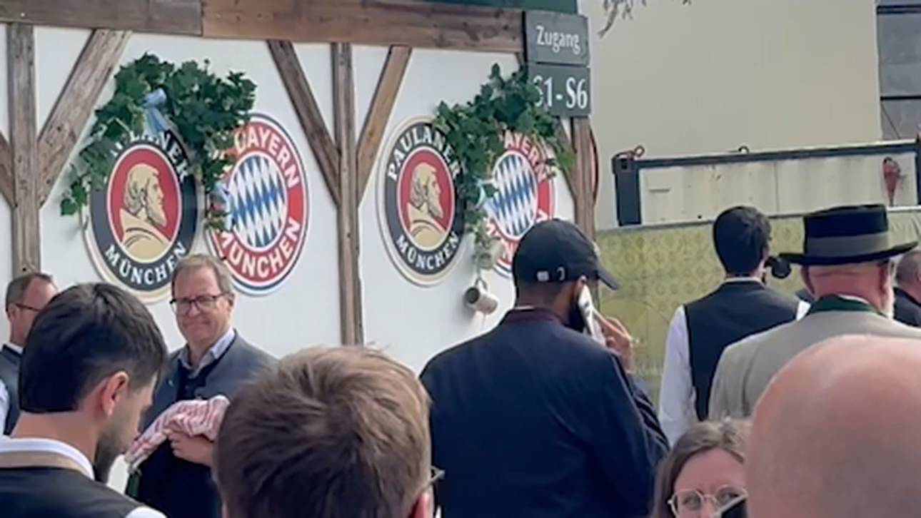 Dieser Bayern-Star verließ die Wiesn als Erster