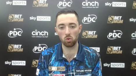 Luke Humphries ist nach dem Sieg am ersten Spieltag der Premier League of Darts überglücklich und erklärt, warum der Sieg so wichtig war.