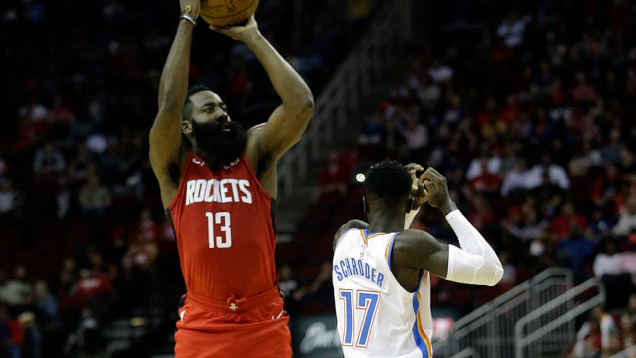 Harden übertrumpft starken Schröder