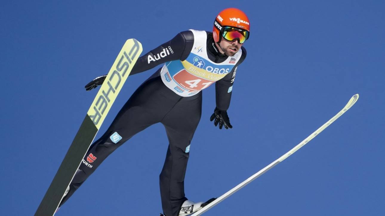 Rydzek auf Podestkurs