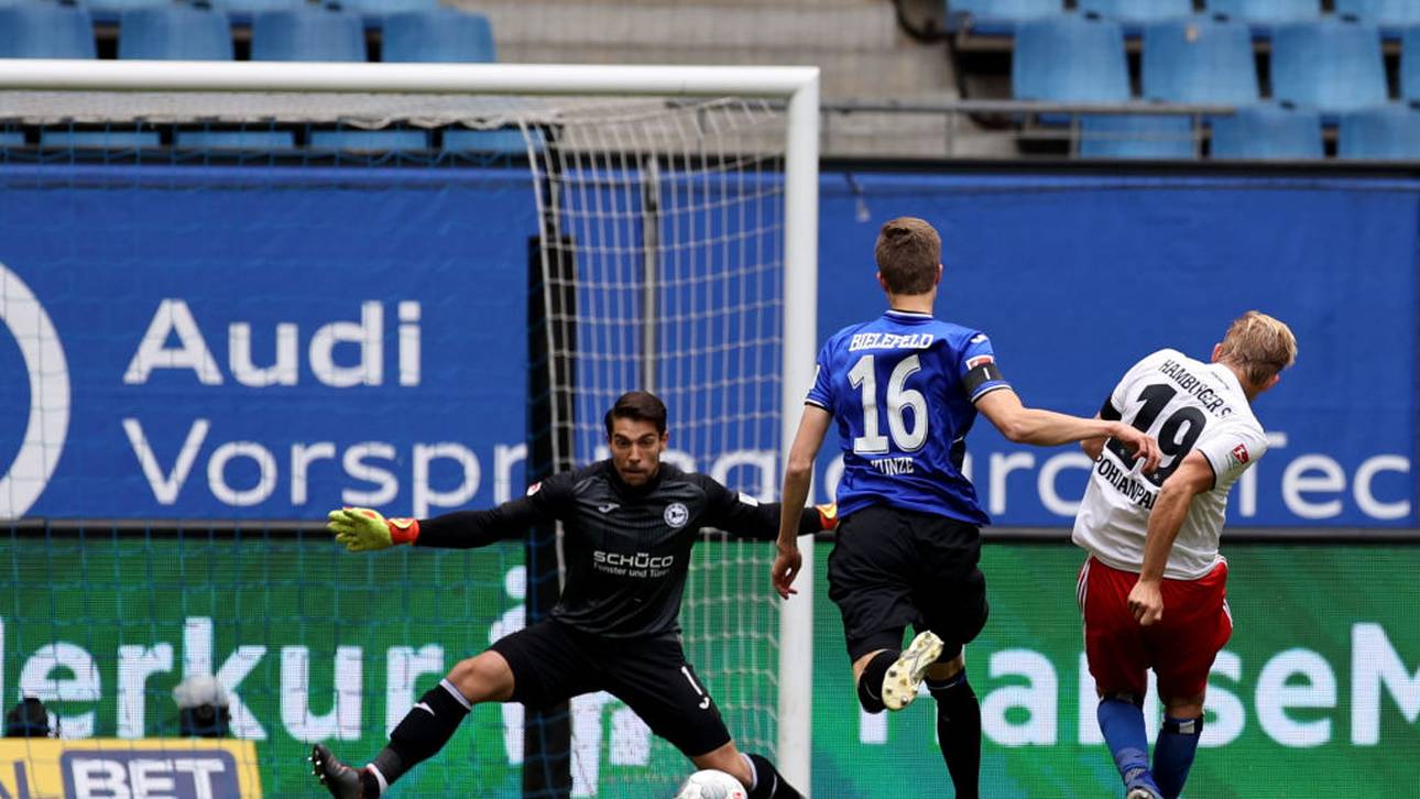 HSV verpasst Sieg im Spitzenspiel