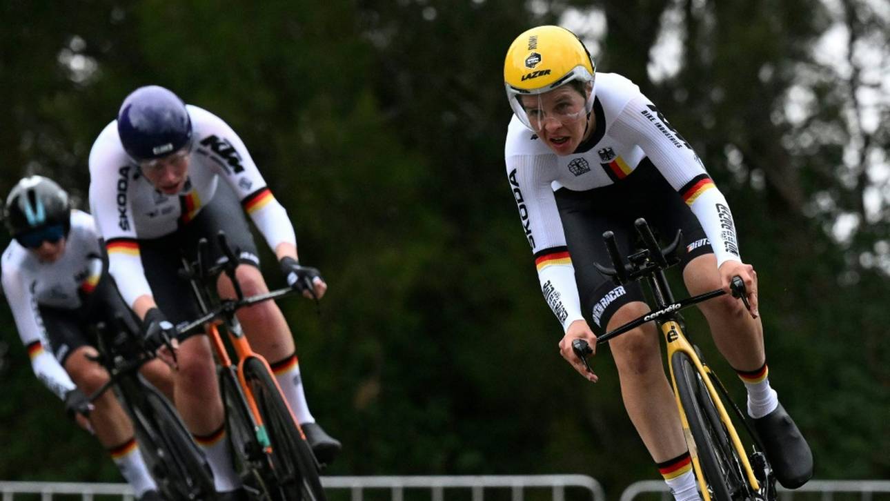 Nur Blech für Deutsche Mixed-Staffel