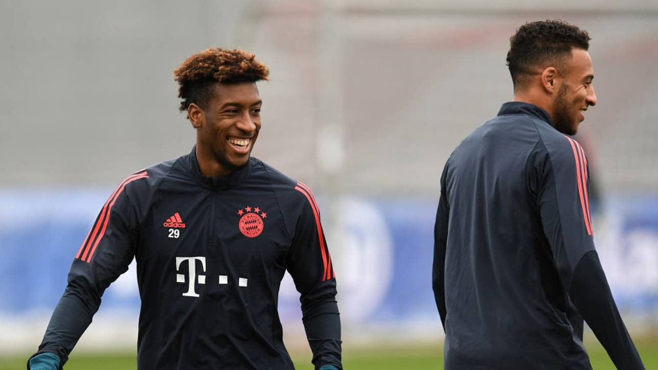Coman zurück im Bayern-Training