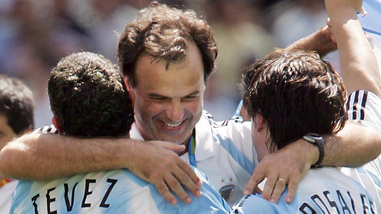 Marcelo Bielsa gewann 2004 mit Argentinien Olympia-Gold in Athen