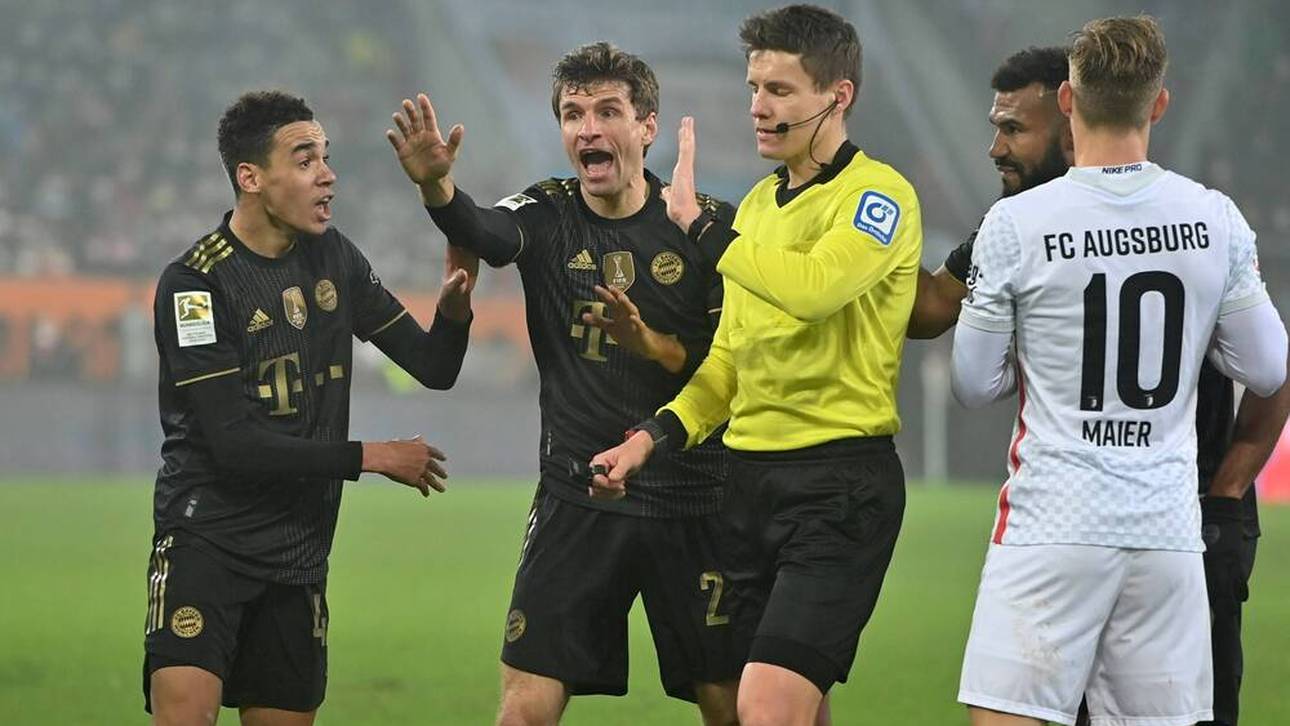 Müller schimpft über Schiedsrichter