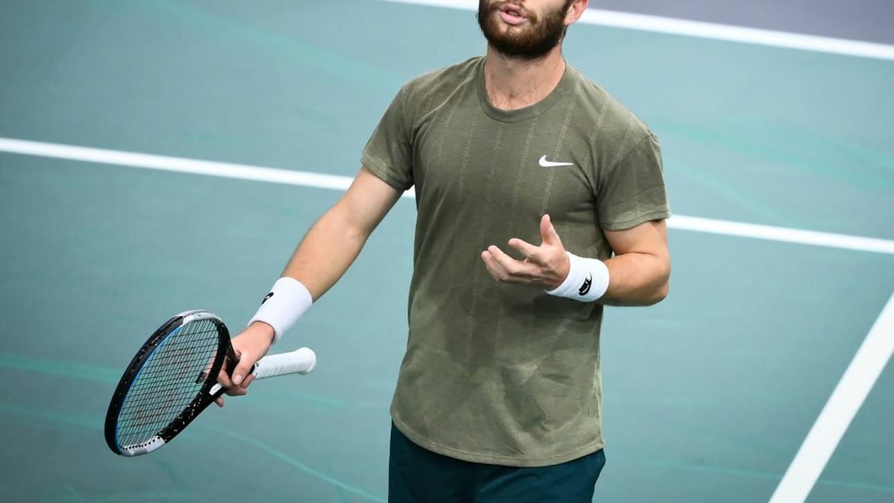 ATP-Masters in Paris: Moutet positiv getestet