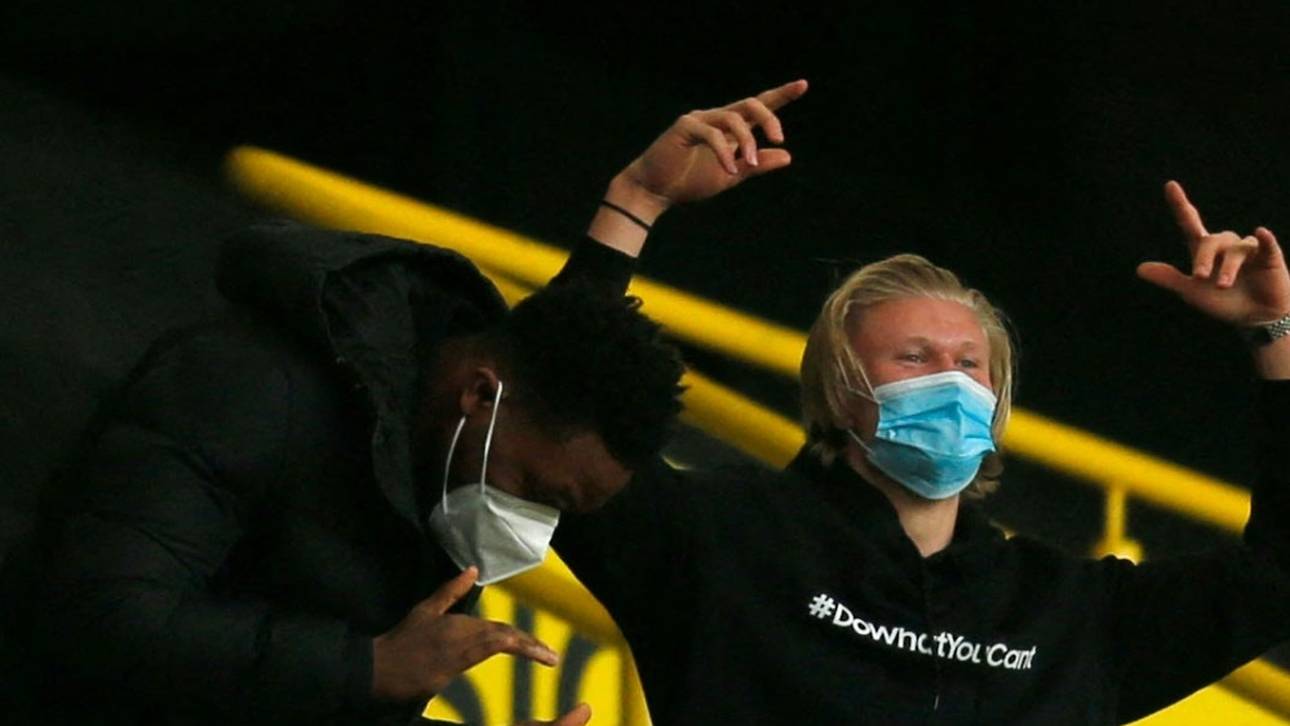 Dortmund hofft auf Haaland-Einsatz