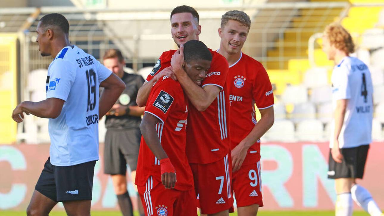 Rémy Vita (M.) soll eigentlich in der zweiten Mannschaft in der 3. Liga Erfahrung sammeln.