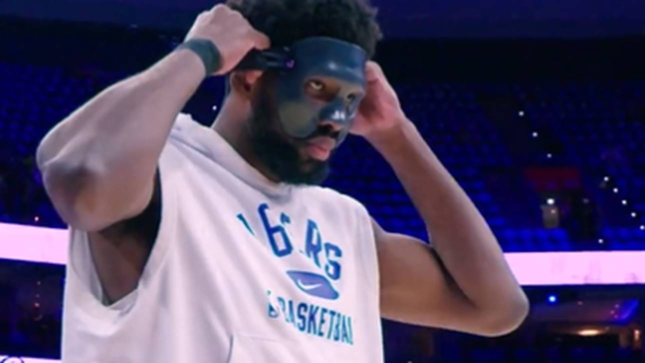NBA-Superstar mit Maske zurück