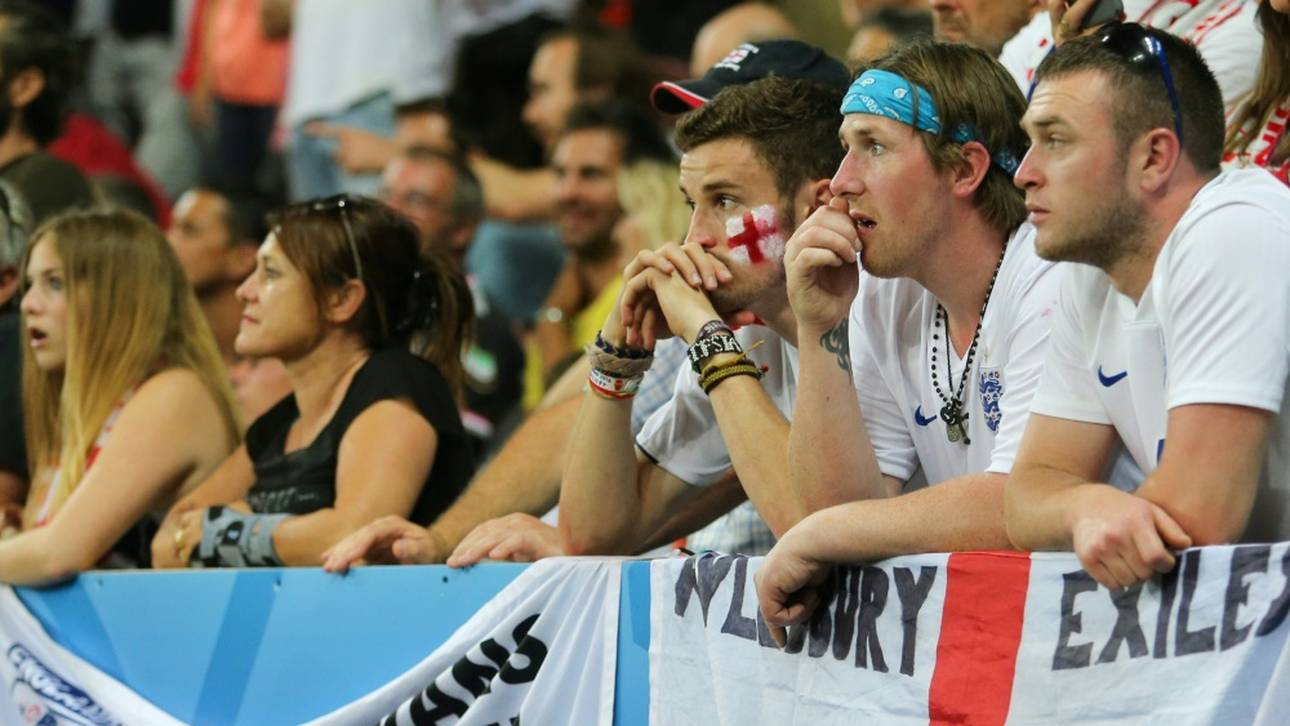 Englische Fans werden ausgesperrt