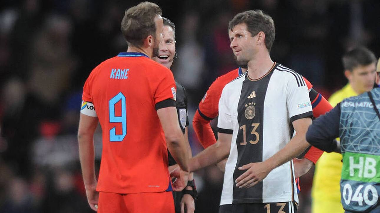 Müller witzelt mit Kane