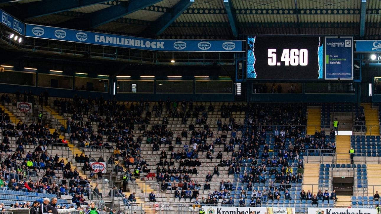 Bielefeld bei Liga-Auftakt mit Fans