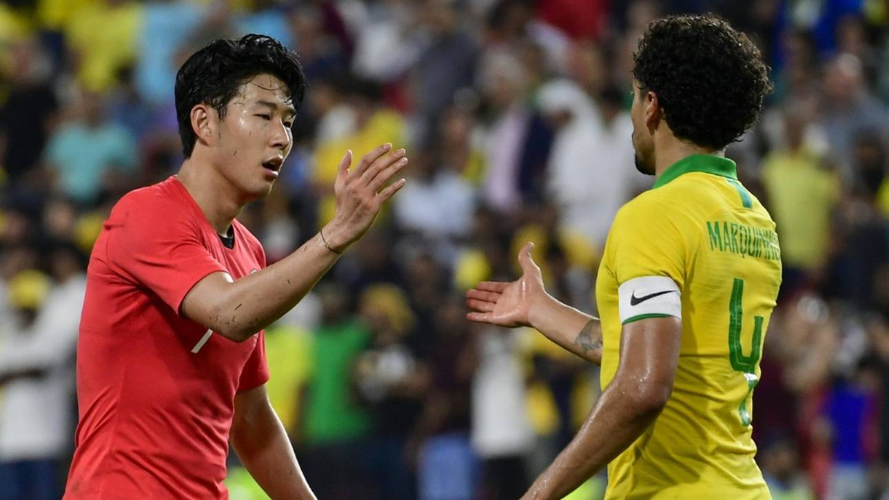 Son führt Südkoreas Kader an