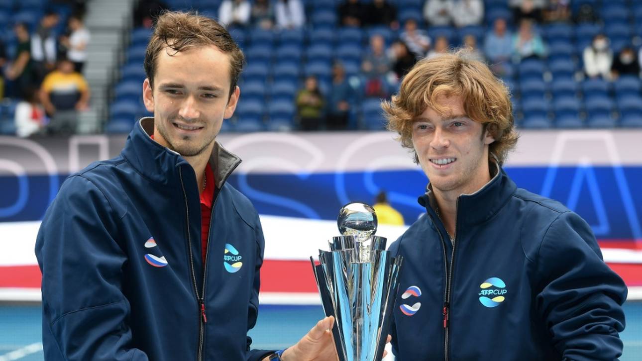Russland gewinnt ATP-Cup