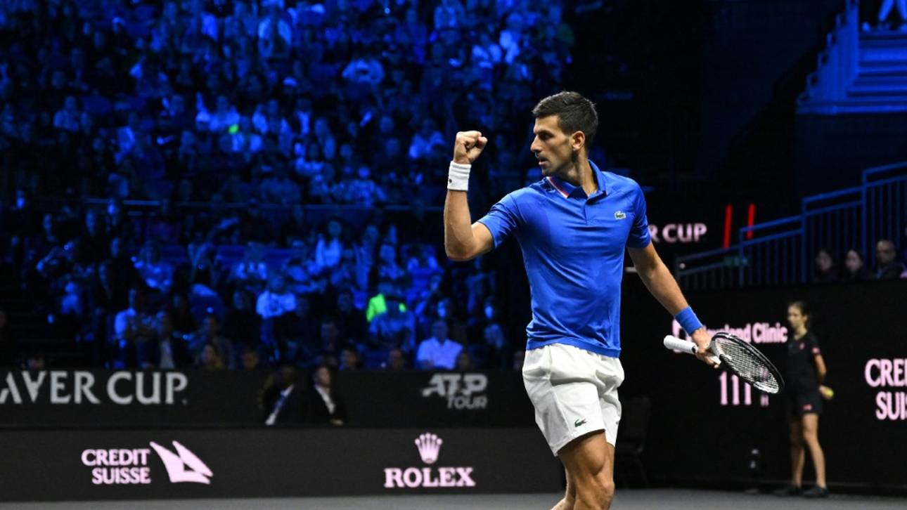 Laver Cup: Djokovic mit Gala